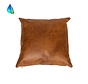 Kissen Kyla Eco-Leder cognac 45x45 cm