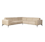 Ecksofa Vegas Samt beige links/rechts
