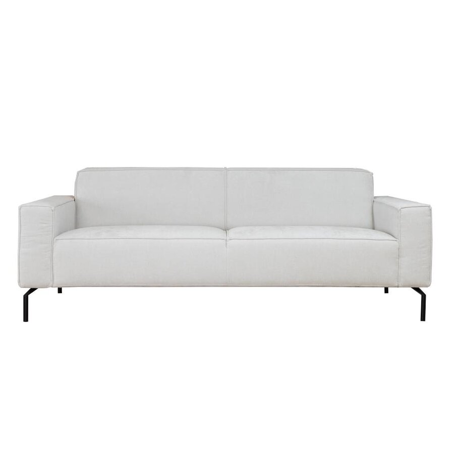 Sofa 3-Sitzer Kansas Stoff beige