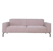 Bronx71 3-Sitzer Sofa Kansas rosa Stoff