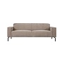 Sofa 3-Sitzer Kansas Stoff taupe