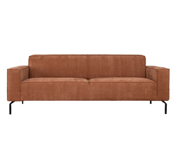 Bronx71 Sofa 3-Sitzer Kansas Stoff terracotta