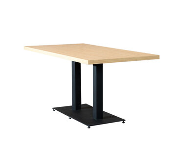 Bronx71 Esstisch Nils Eichenlook Melamin 140 x 80 cm