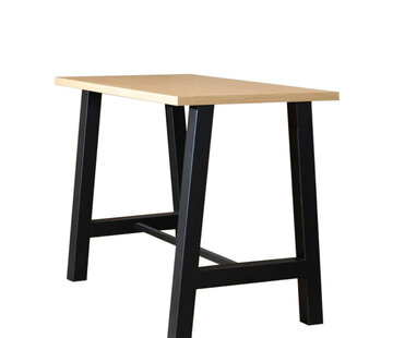 Bronx71 Bartisch Disa Eichenlook Melamin 140 x 80 x 106 cm