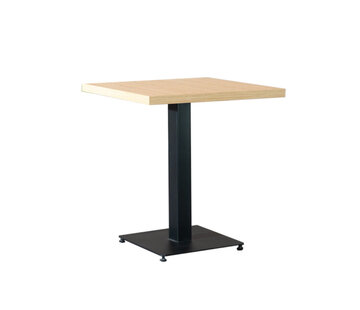 Bronx71 Bistrotisch Nils quadratisch Eichenlook Melamin 70x70x77 cm