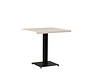 Bistrotisch Nils quadratisch beige Melamin 80x80x77 cm