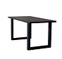 Esstisch Alec schwarz Melamin 160 x 80 cm