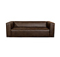 Leder Sofa Memphis 3-Sitzer braun