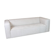 Bronx71 Sofa 3-Sitzer Memphis Stoff off white