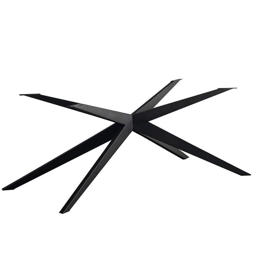 Tischgestell Torben Metall schwarz 180 x 80 cm