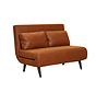 Schlafsofa 1,5-Sitzer Kristian Eco-Leder cognac