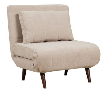Bronx71 Schlafsessel Hanna recycelter Stoff beige