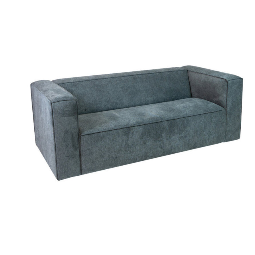 Design Sofa Memphis 2,5-Sitzer Stoff anthrazit