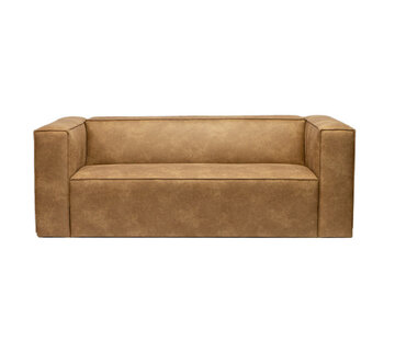 Bronx71 Leder Sofa Memphis 2,5-Sitzer beige