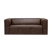 Bronx71 Leder Sofa Memphis 2,5-Sitzer braun