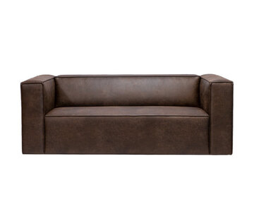 Bronx71 Leder Sofa Memphis 2,5-Sitzer braun