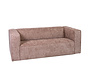 Chenille Sofa Memphis 2,5-Sitzer rosa