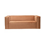 Samt Sofa Memphis 2,5-Sitzer rosa