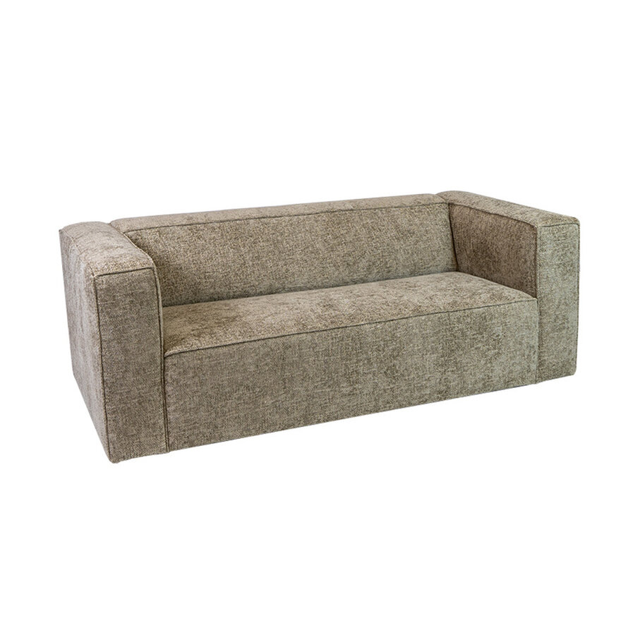 Chenille Sofa Memphis 2,5-Sitzer taupe