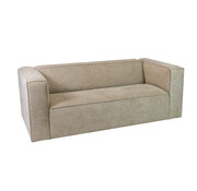 Bronx71 Design Sofa Memphis 2,5-Sitzer Stoff taupe