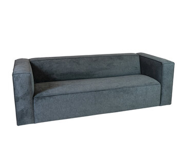 Bronx71 Design Sofa Memphis 3-Sitzer Stoff anthrazit