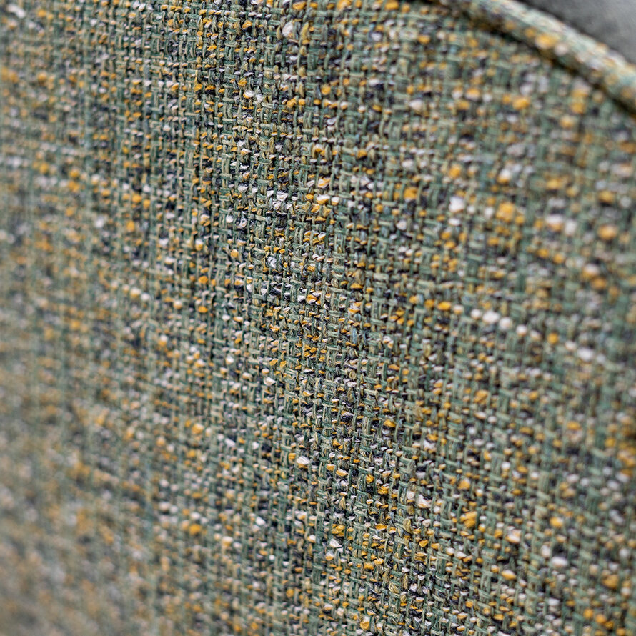 Polsterstuhl Samt / gewebter Stoff Chicago grün