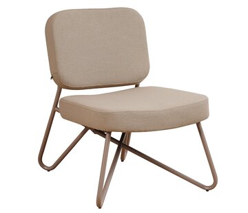 Bronx71 Sessel Viggo taupe recycelter Stoff