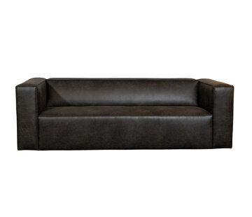 Bronx71 Leder Sofa Memphis 3-Sitzer anthrazit