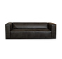Leder Sofa Memphis 3-Sitzer anthrazit