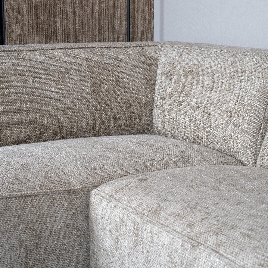 Ecksofa Memphis Chenille taupe links