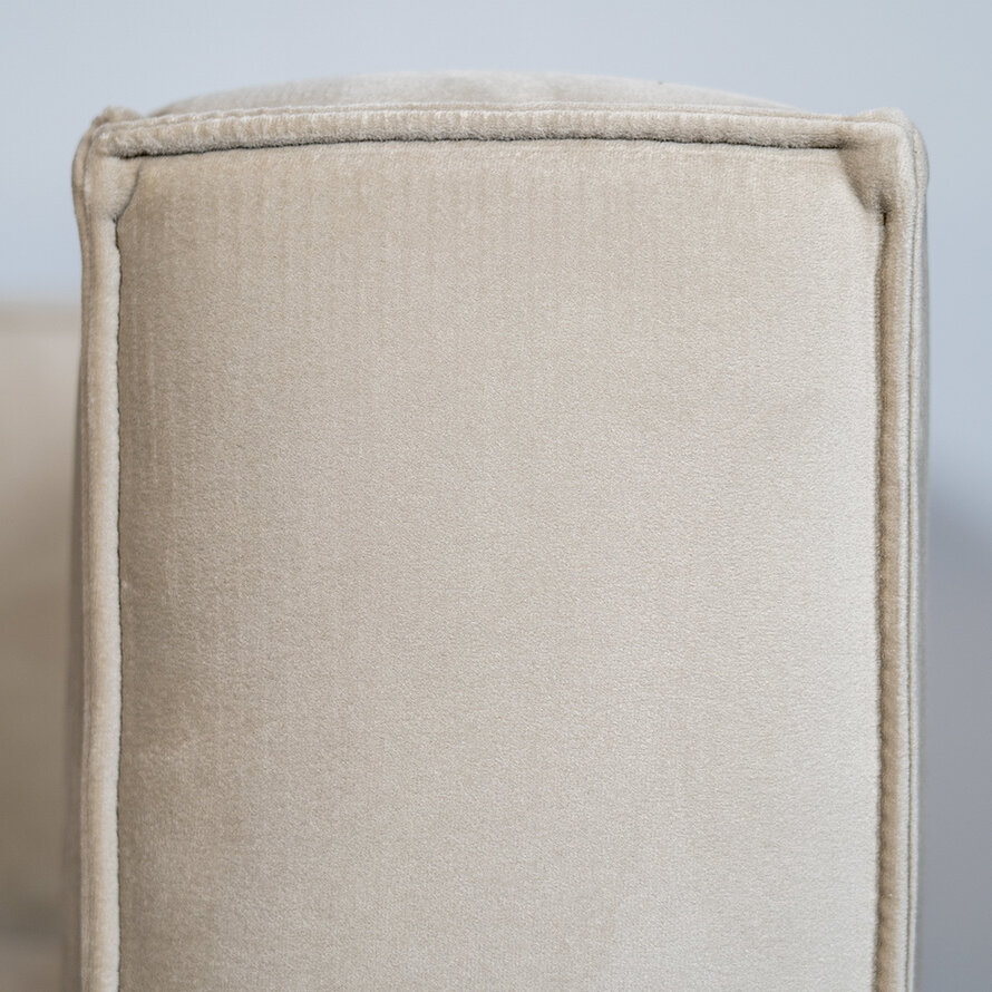 Ecksofa Memphis Samt beige links