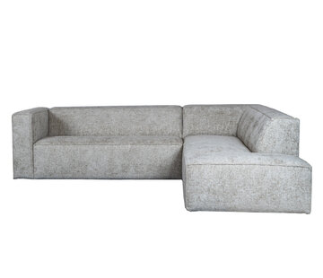 Bronx71 Ecksofa Memphis Chenille taupe rechts