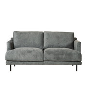 Bronx71 Design Sofa Denver 2,5-Sitzer Stoff anthrazit