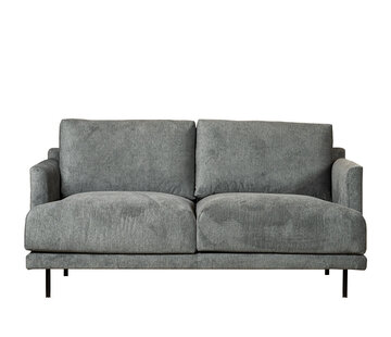 Bronx71 Design Sofa Denver 2,5-Sitzer Stoff anthrazit