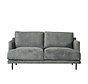 Design Sofa Denver 2,5-Sitzer Stoff anthrazit