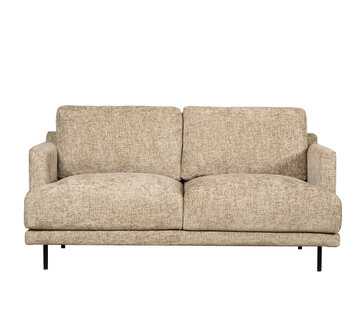 Bronx71 Chenille Sofa Denver 2,5-Sitzer taupe