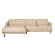 Bronx71 Ecksofa Denver Bouclé Taupe links