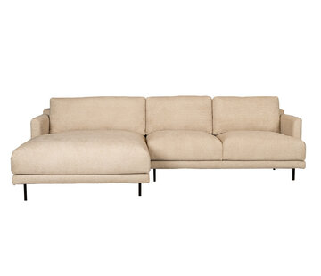 Bronx71 Ecksofa Denver Bouclé Taupe links