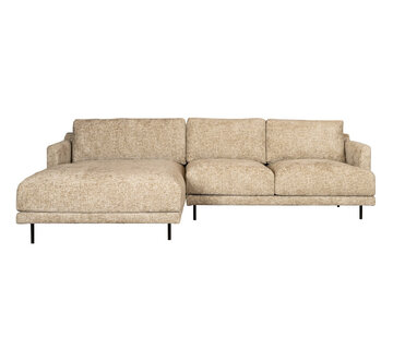 Bronx71 Ecksofa Denver Chenille taupe links