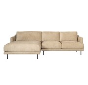 Bronx71 Ecksofa Denver Stoff taupe links