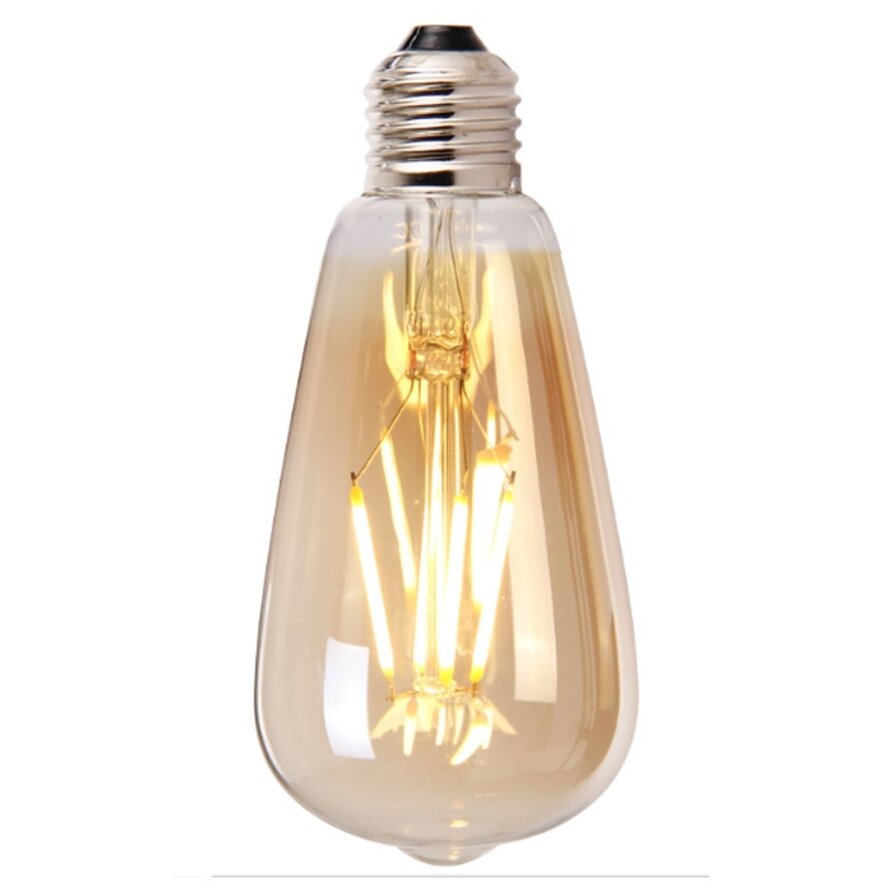 Leuchtmittel Tropfen LED Ø 14,5 cm gold dimmbar - 4 Watt