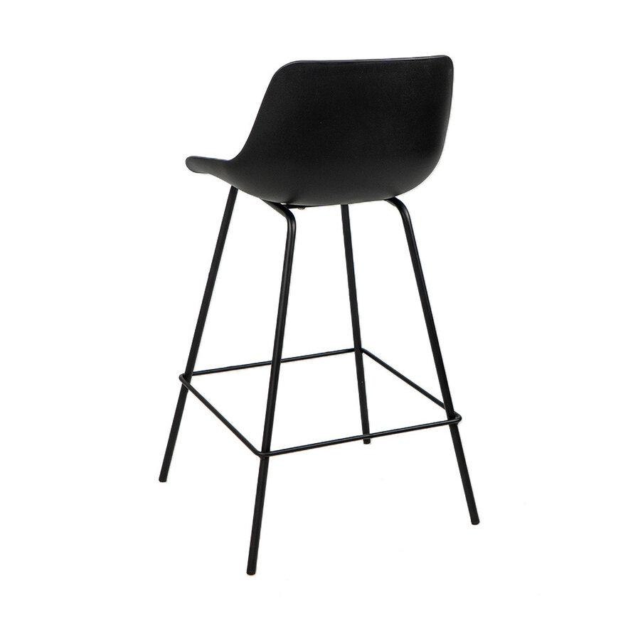 Gastro Barhocker Dani skandinavisches Design schwarz 65 cm