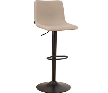 Bronx71 Barhocker Eva taupe recycelter Stoff  60 - 76 cm