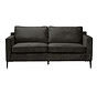 Samt Sofa 3-Sitzer Florida anthrazit