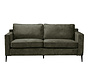 Samt Sofa 3-Sitzer Florida dunkelgrün