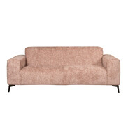 Bronx71 Sofa Vegas 2,5-Sitzer Chenille rosa