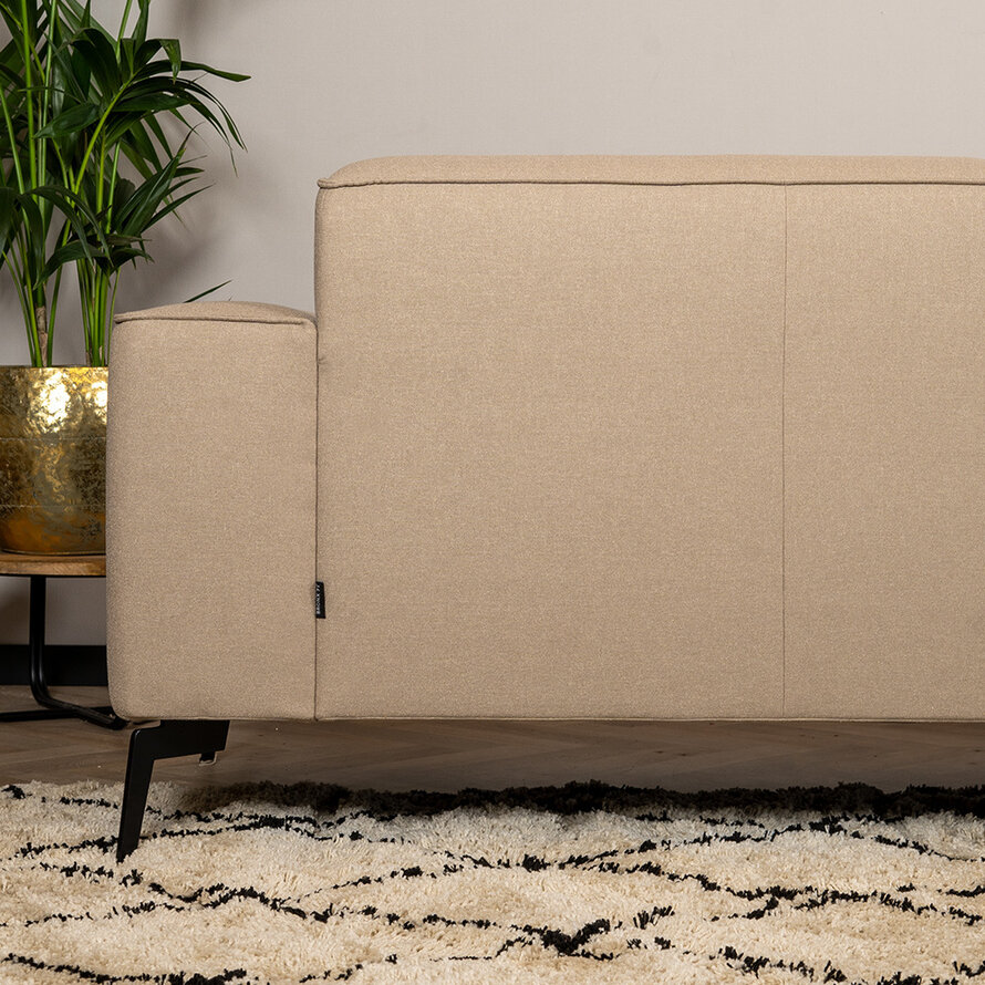 Sofa Vegas 2,5-Sitzer Stoff creme