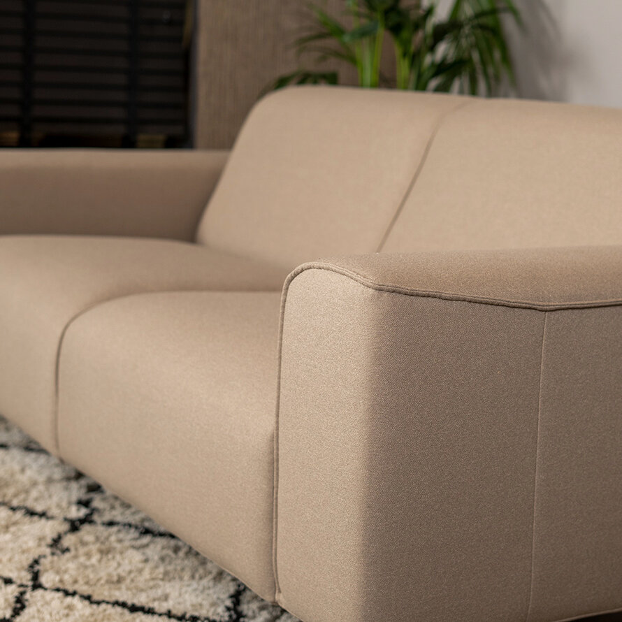 Sofa Vegas 2,5-Sitzer Stoff creme