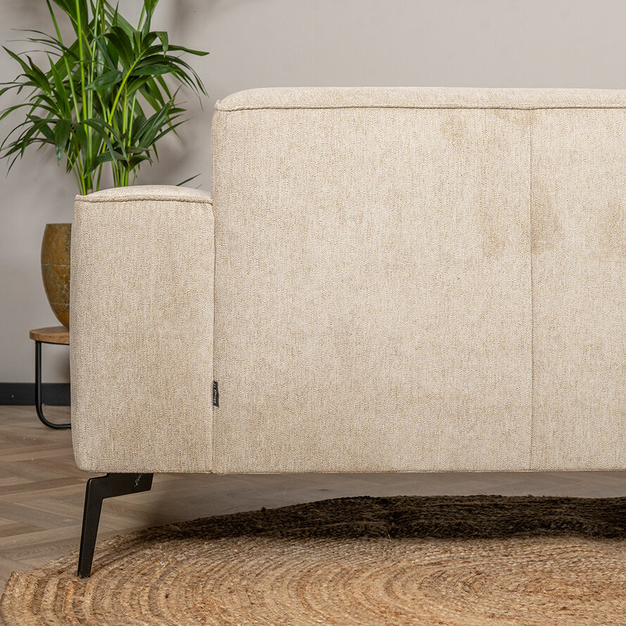 Sofa Vegas 2,5-Sitzer Stoff taupe