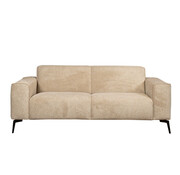 Bronx71 Sofa Vegas 2,5-Sitzer Stoff taupe